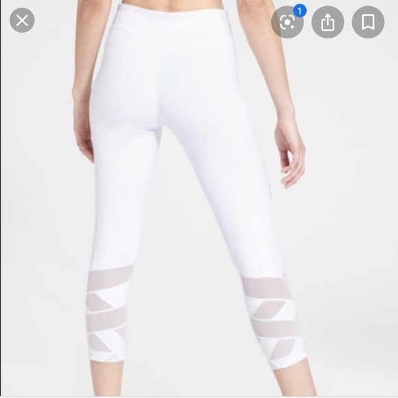 Athleta mantra mesh crop pant - Picture 2 of 7